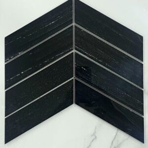 Gạch trang trí MOSAIC ASTRUS NERO ARROW - HIGH GLOSSY 0303