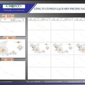 Gạch 40x80 sương đá SALE chẵn kiện CRH40801