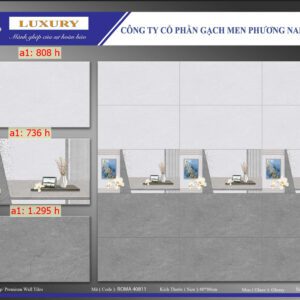 Gạch 40x80 sương đá SALE chẵn kiện ROMA40811