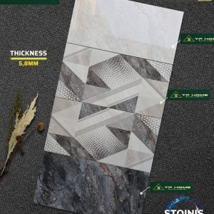 Gạch siêu bóng 911 đậm 30x60