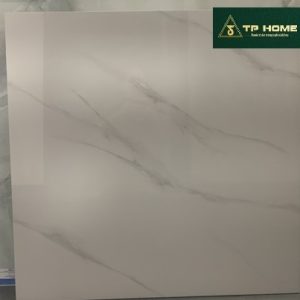 Gạch 8C822 80x80 đồng chất trắng vân khói
